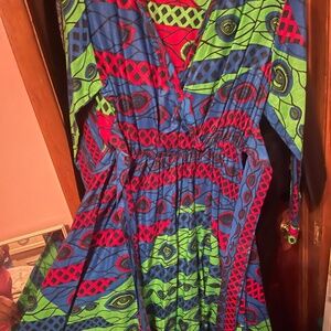 Mother’s Day church suit set blazer and skirt  African